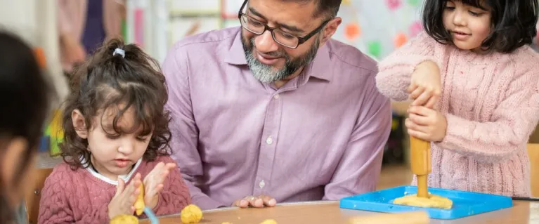Children at nursery