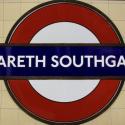 Tube sign Gareth Southgate