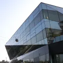 City Hall at the Crystal, close view of the building