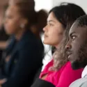 Young people at VRU event