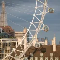 London Eye in foreground