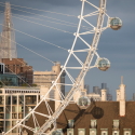 London Eye in foreground