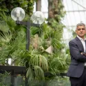 Sadiq Khan at Barbican Conservatory