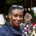 A woman over 50 at work 