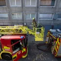 London Fire Brigade fire rescue exercise