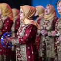 performers on stage