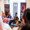 Diverse AI panel discussion event for London Data Week