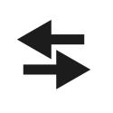 Arrows pointing left and right