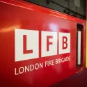 London Fire Brigade sign