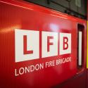 London Fire Brigade sign
