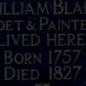 William Blake plaque