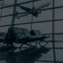 plane taking off in airport