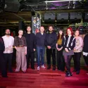 A photo of members of the Taskforce gathered together in fabric London at the launch of the Nightlife Taskforce 
