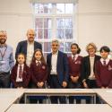 Mayor of London meeting pupils at Greener Schools programme launch event