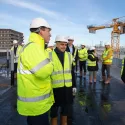 Mayor of London visits housing development