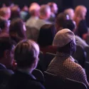 People sitting in audience