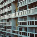 Flat balcony looking deserted