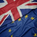 UK and EU flags