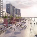 A visualisation of the Barking Riverside development