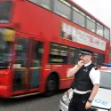 Bus and Police