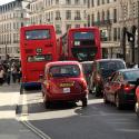 buses and taxis