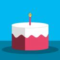Talk London's birthday cake