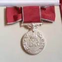 Jill Hedgecock's MBE medal