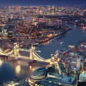 London at night 