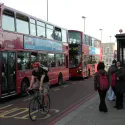 Bus on London Bridge