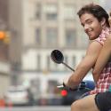 Motorbike couple