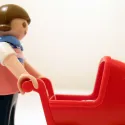 Mum and pram toy