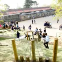 Children playing in the playground