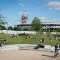 View from the Queen Elizabeth Olympic Park in East London