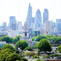 View of the London skyline