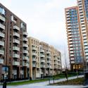 Building developments in the city