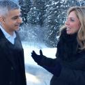 Sadiq Khan at the World Economic Forum in Davos