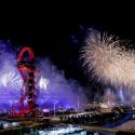 Fireworks at the Olympic Park