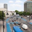 Traffic in Grosvenor Road