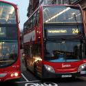Two buses side by side