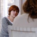 Two women in conversation