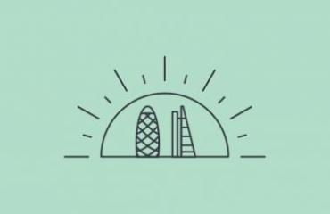 Icon of the Shard and the Gherkin