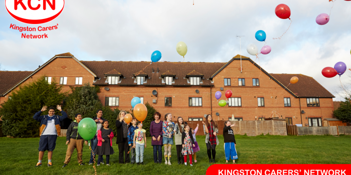 Young Carers with balloons